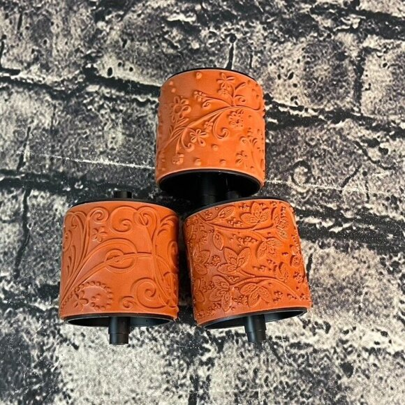 Stampin' Up! 3 Stampin' Around JUMBO 2" Wheel Roller Stamps & Case - Picture 5 of 6